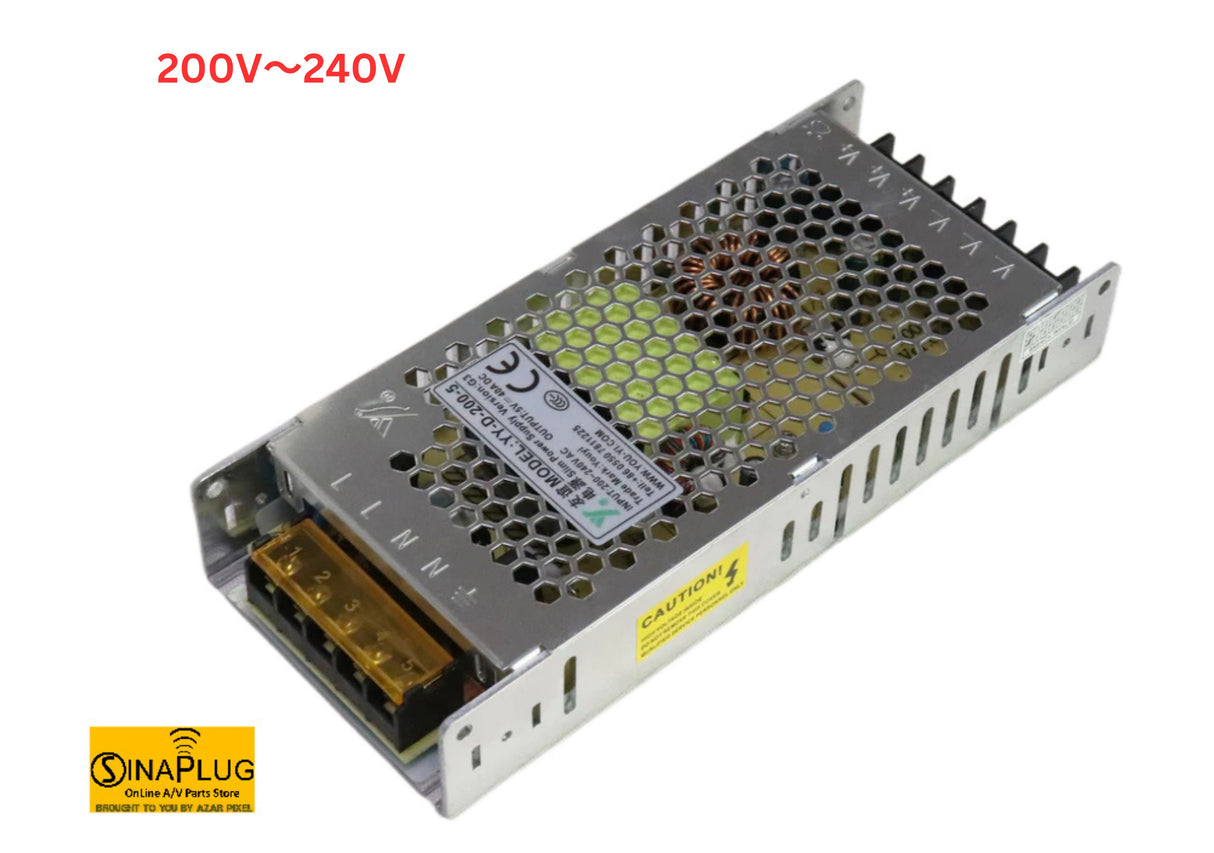 YOU-YI  YY-D-200-5 5V 40A 200W LED Power Supply (200V～240V)