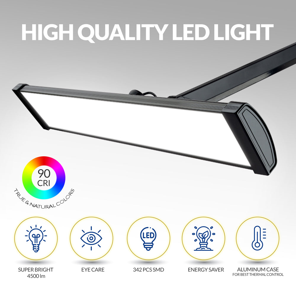 AzarPixel 4500 Lumens Daylight LED Desk Lamp