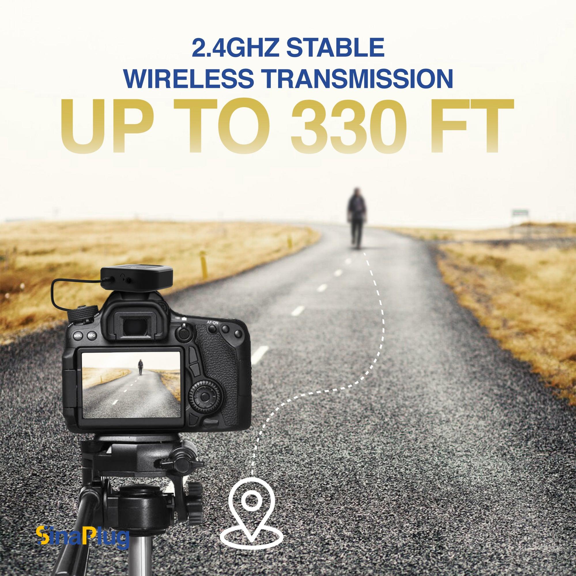 AzarVivid ZT2220 Wireless Lavalier Microphone