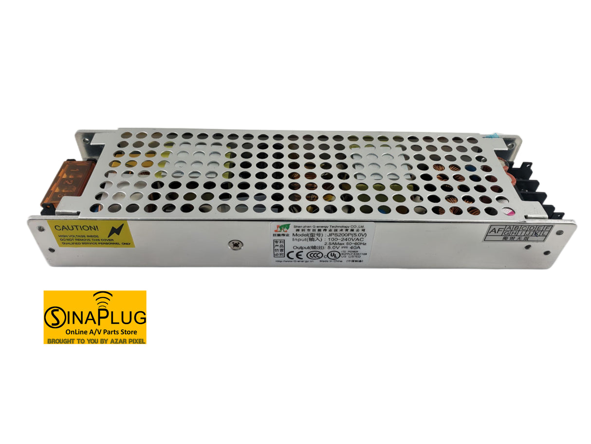 G-ENERGY JPS200P 5Volts 40A Switching Power Supply Output