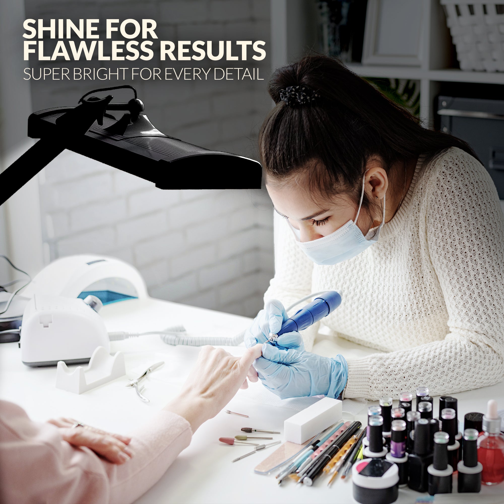 AzarPixel 4500 Lumens Daylight LED Desk Lamp