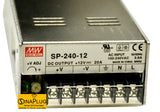 MEAN WELL Sp-240-12 Switching Power Supply Output 12Volts, 20Amps