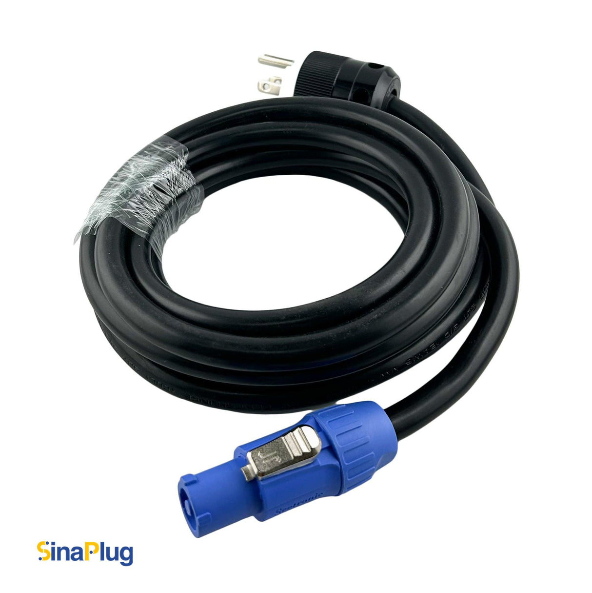 10 feet, NEMA 5-15P Male Power Cable to Seetronic SAC3FCA Connector