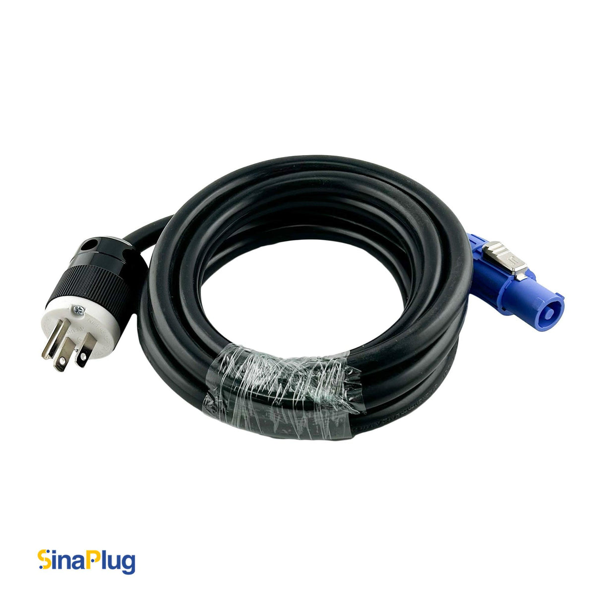 10 feet, NEMA 5-15P Male Power Cable to Seetronic SAC3FCA Connector
