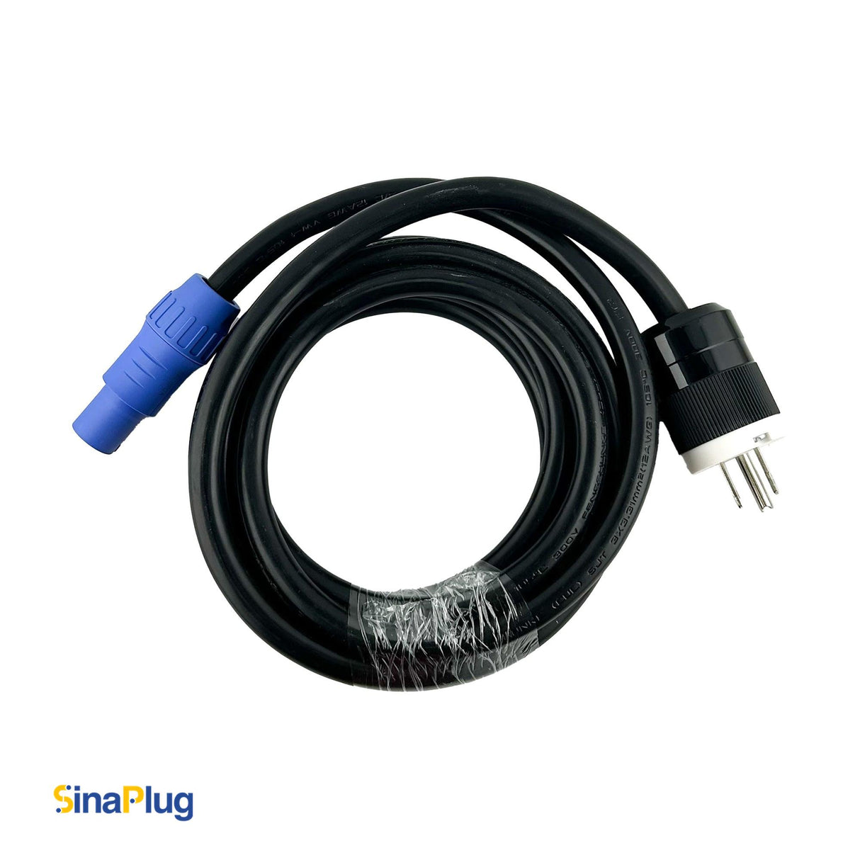 10 feet, NEMA 5-15P Male Power Cable to Seetronic SAC3FCA Connector