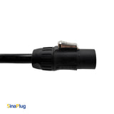3 feet, Power Cable Seetronic SAC3FX Connector to Seetronic SAC3MX Connector