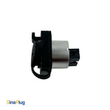 Seetronic SE8FDYH-62-B-NS RJ45 Chassis-Mount Connector With Waterproof Cover (Anti-Leakage Version of SE8FDY-02-DC)