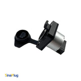 Seetronic SE8FDYH-62-B-NS RJ45 Chassis-Mount Connector With Waterproof Cover (Anti-Leakage Version of SE8FDY-02-DC)