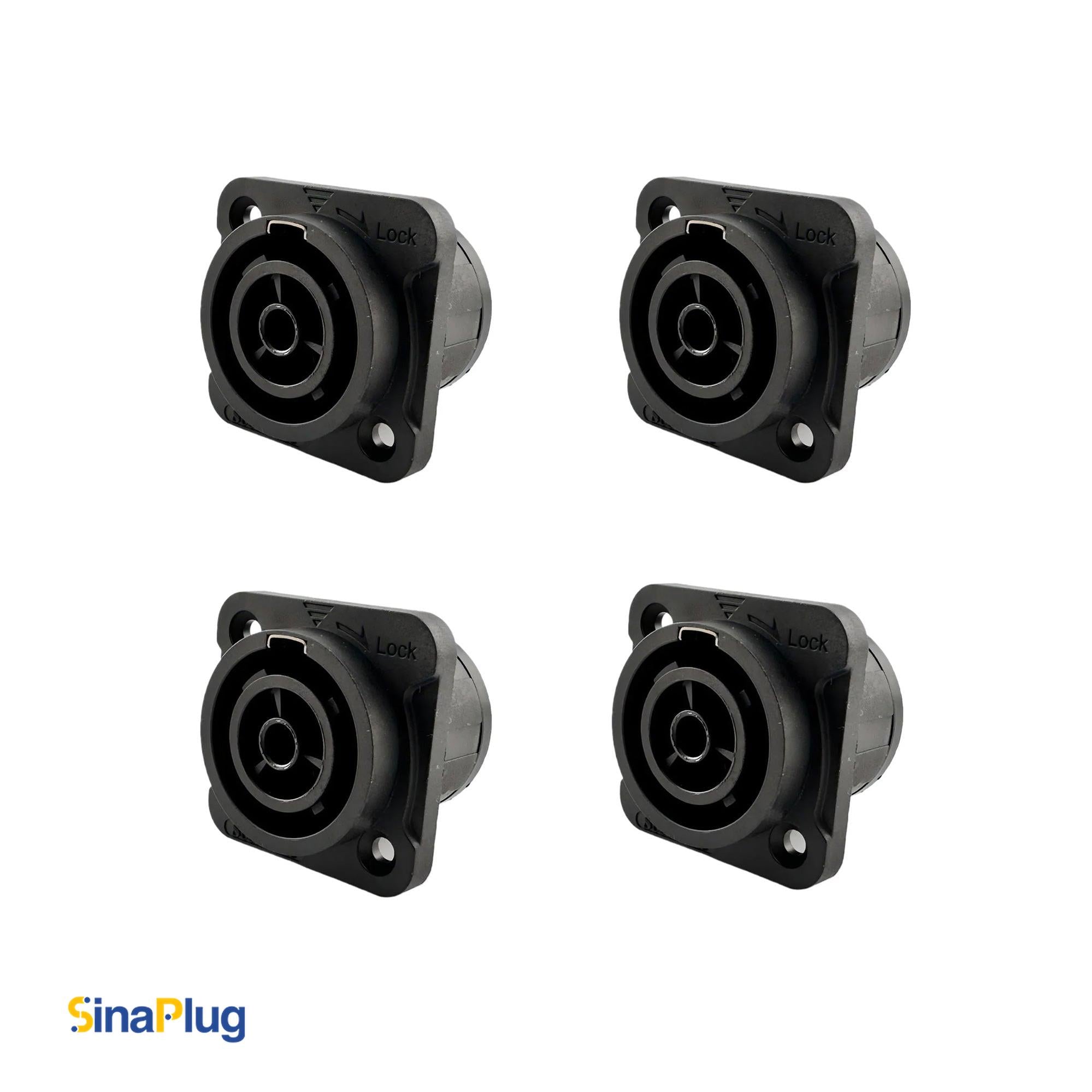 Seetronic SAC3FPX Power-In Socket (Female Connector of SAC3MX Plug) with CNAC-FPX Waterproof Cover