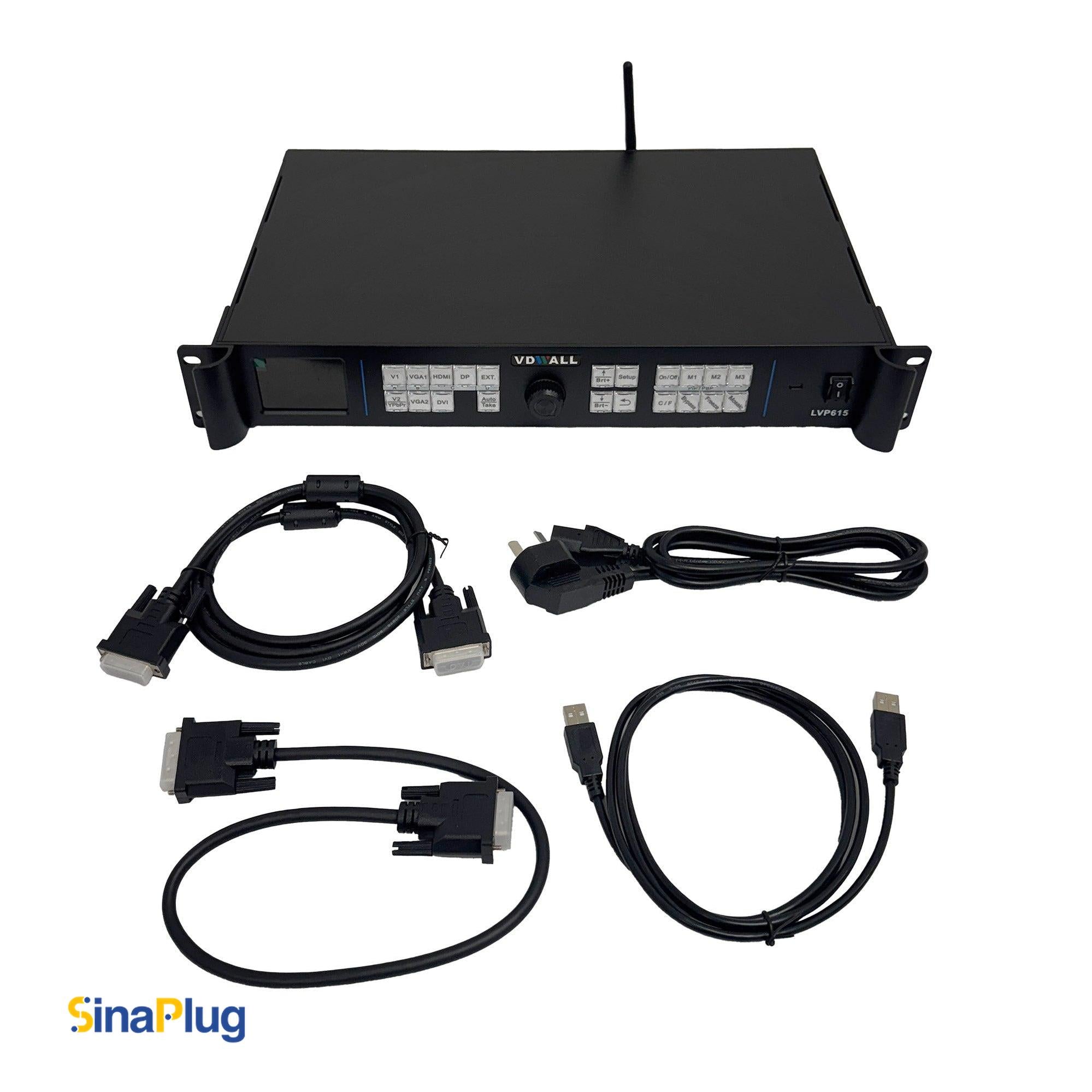 VDWALL LVP615 LED Video Processor – SinaPlug
