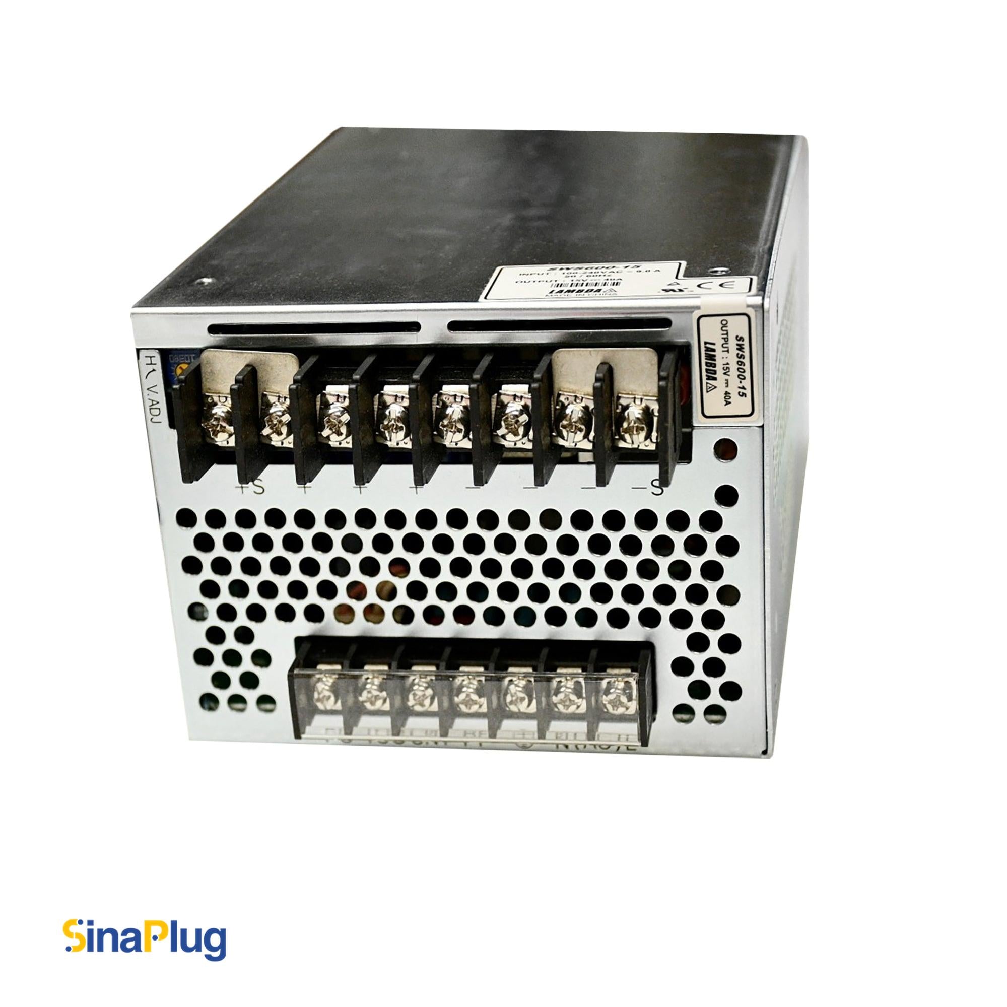 LAMBDA SWS600-15 Switching Power Supply (15V, 40A)(used)