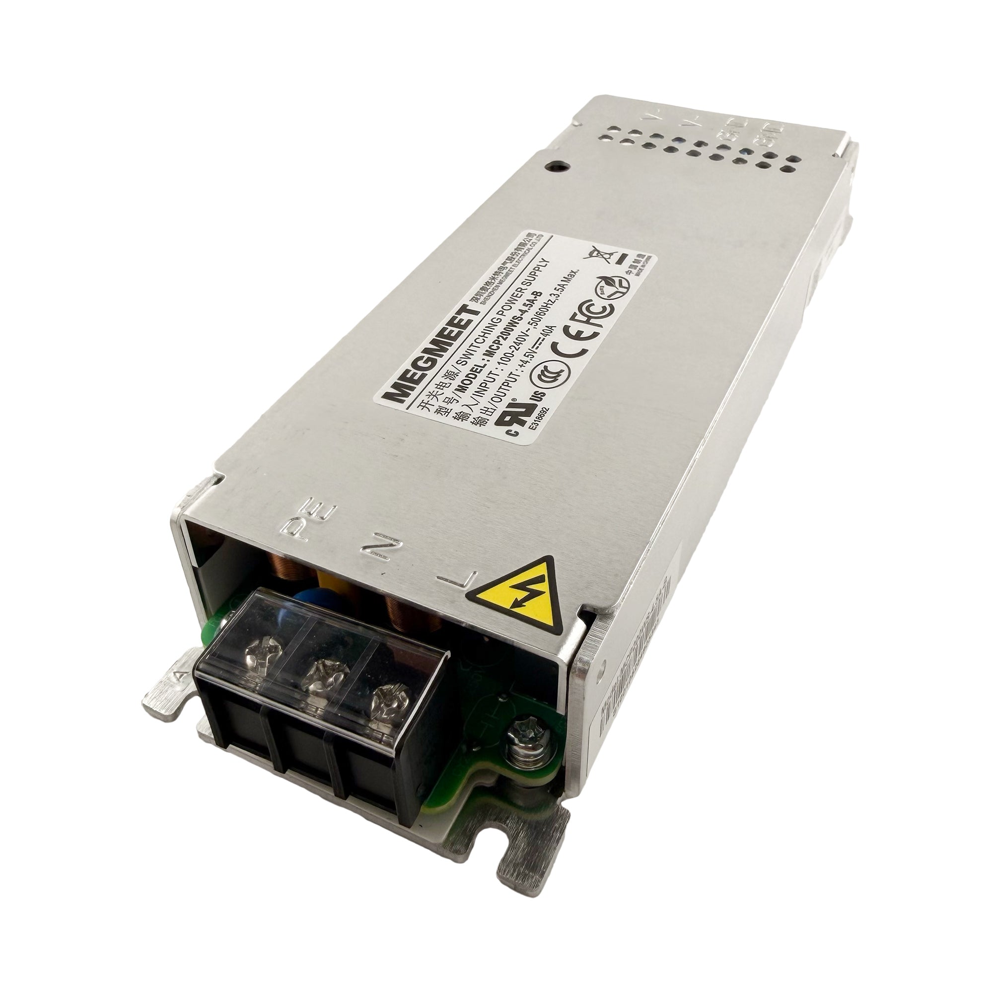 MEGMEET MCP200WS-4.5A-B Switching Power Supply – SinaPlug