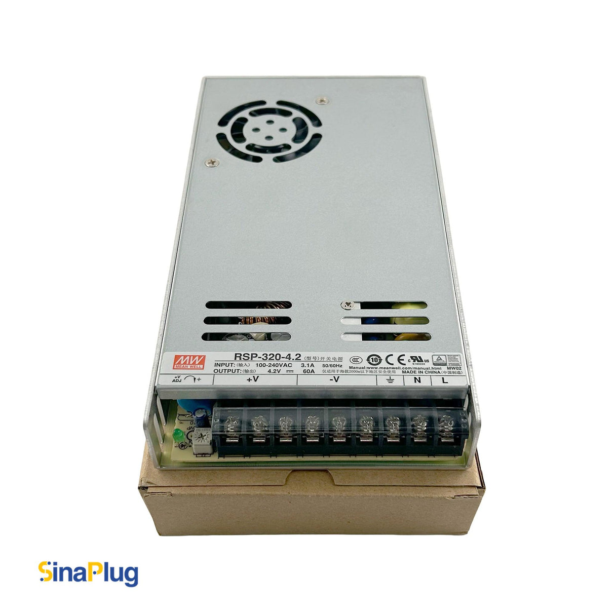 MEANWELL RSP-320-4.2 Switching Power Supply (4.2V, 60A)