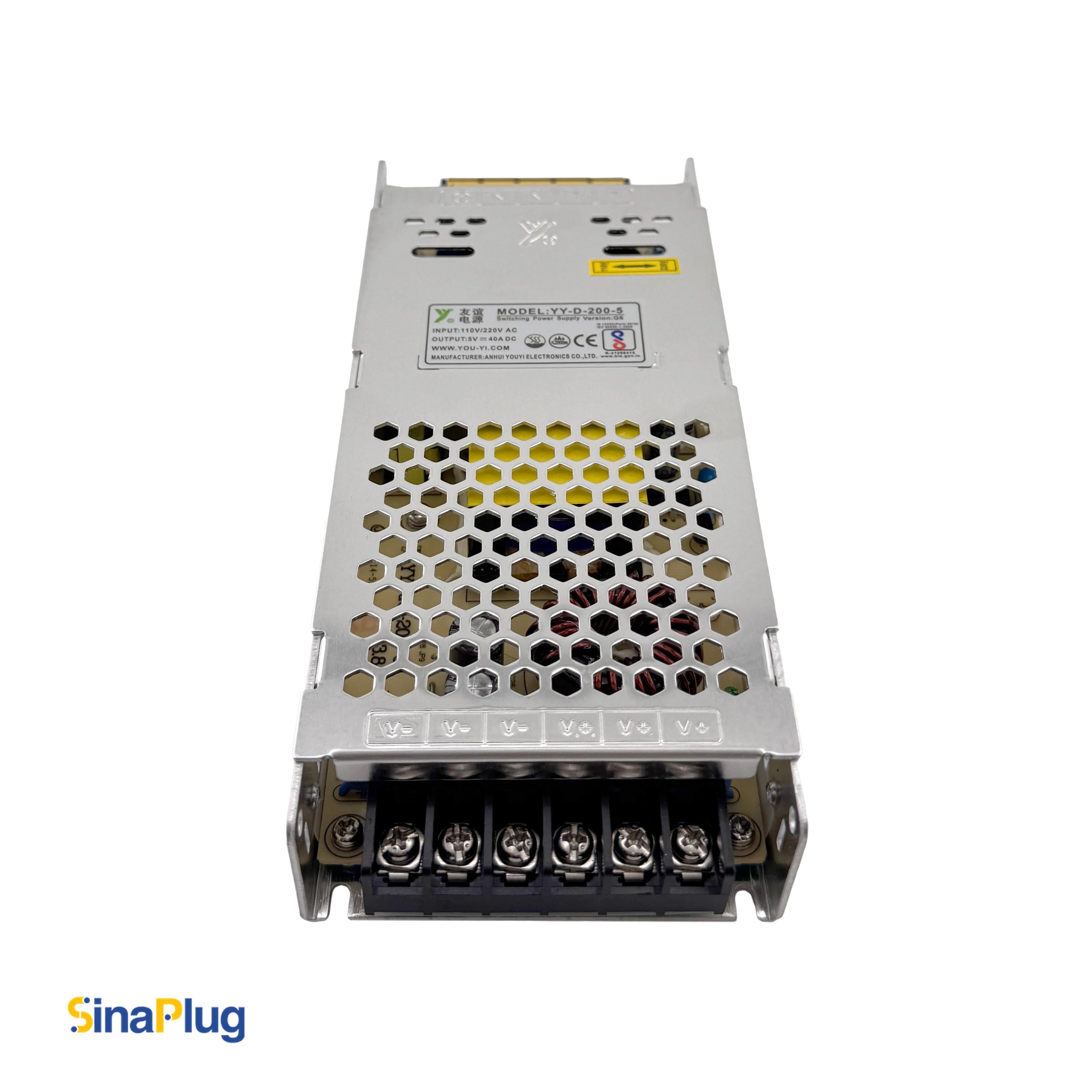 Youyi YY-D-200-5 V-G 110/220V Power Supply (5V, 40A)