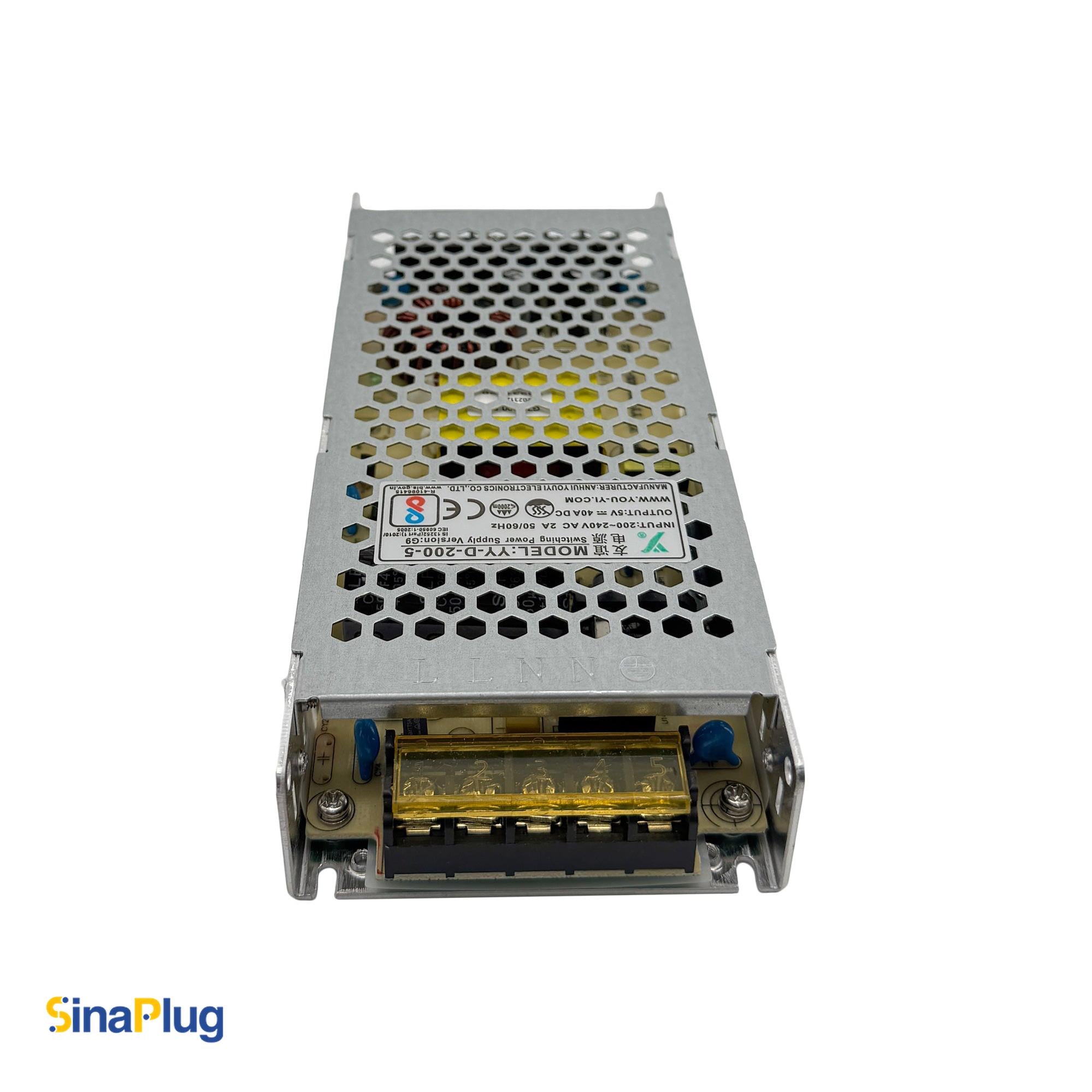 Youyi YY-D-200-5 V-G 200-240V Power Supply (5V, 40A)