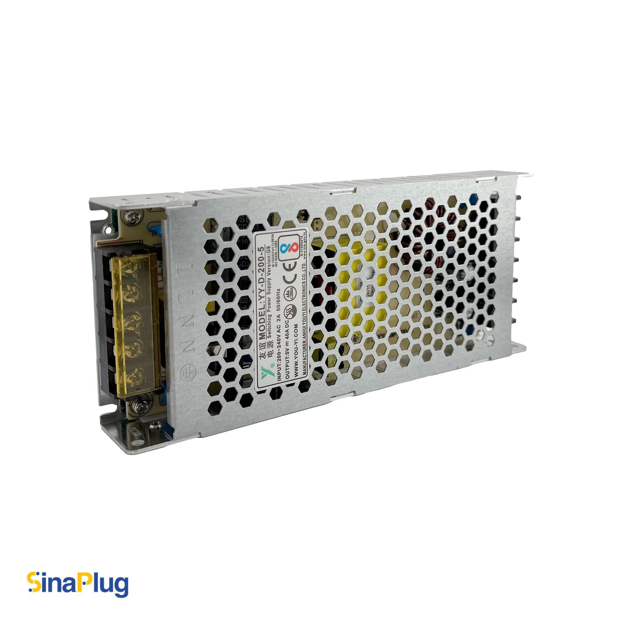 Youyi YY-D-200-5 V-G 200-240V Power Supply (5V, 40A)