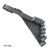 Flat IDC Cable, Both Ends 16-pin  (2x8) 2.54mm Pitch Female Connector