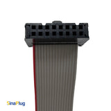 Flat IDC Cable, Both Ends 16-pin  (2x8) 2.54mm Pitch Female Connector