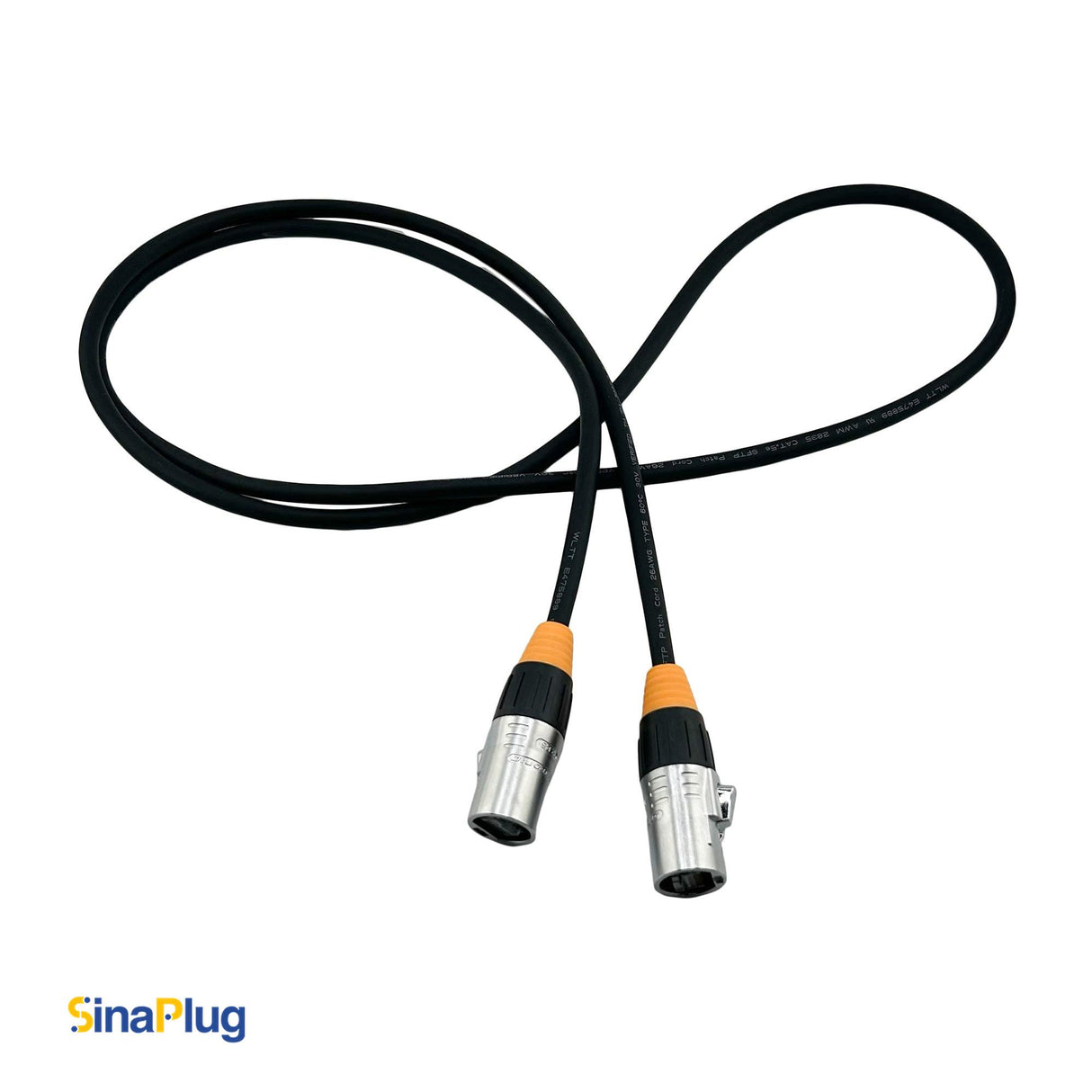 Shielded Network Cable with locking Seetronic SE8MC-05-New EtherCON connectors