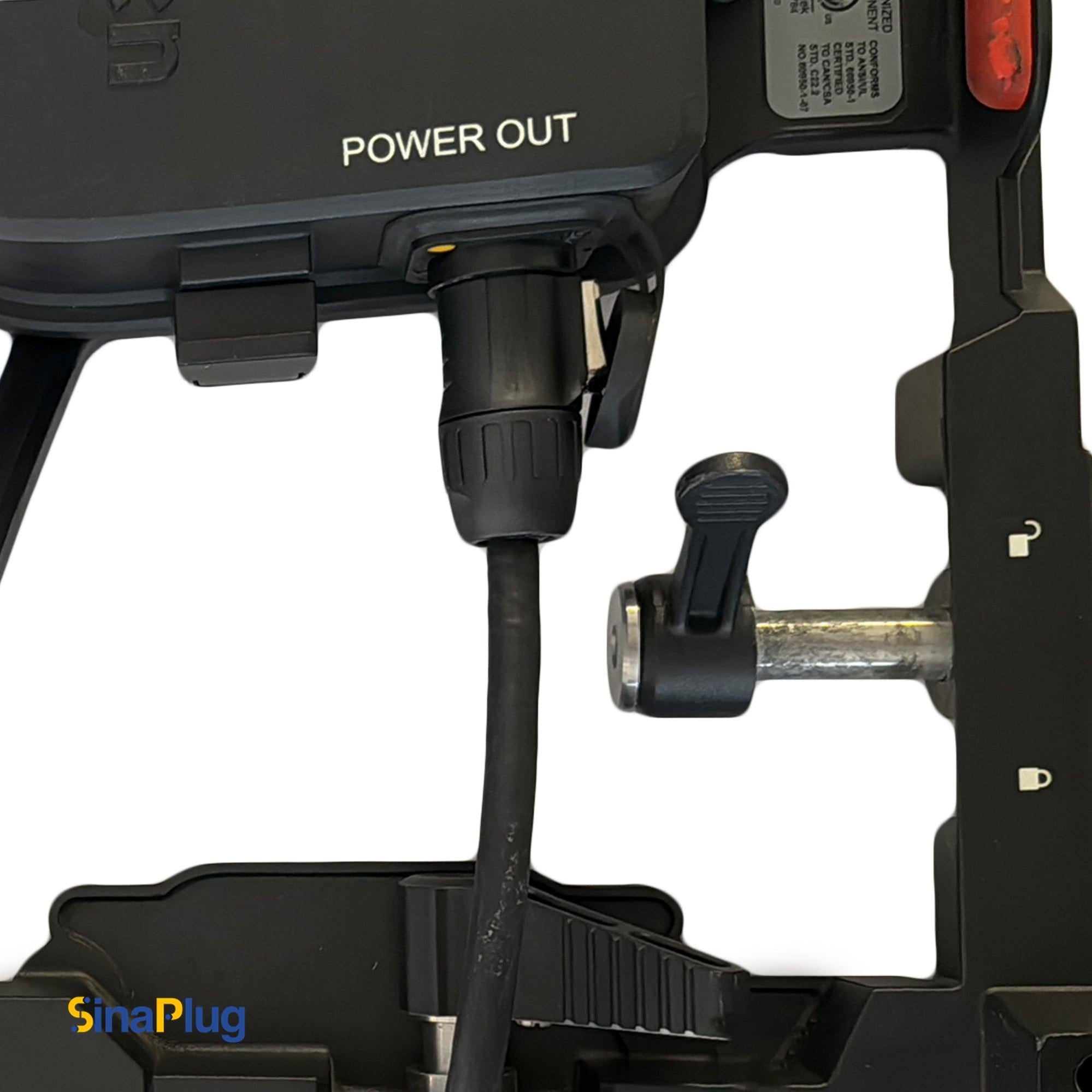 Seetronic SAC3FX Waterproof Power Plug (Female Cable Connector of SAC3MPX Socket)