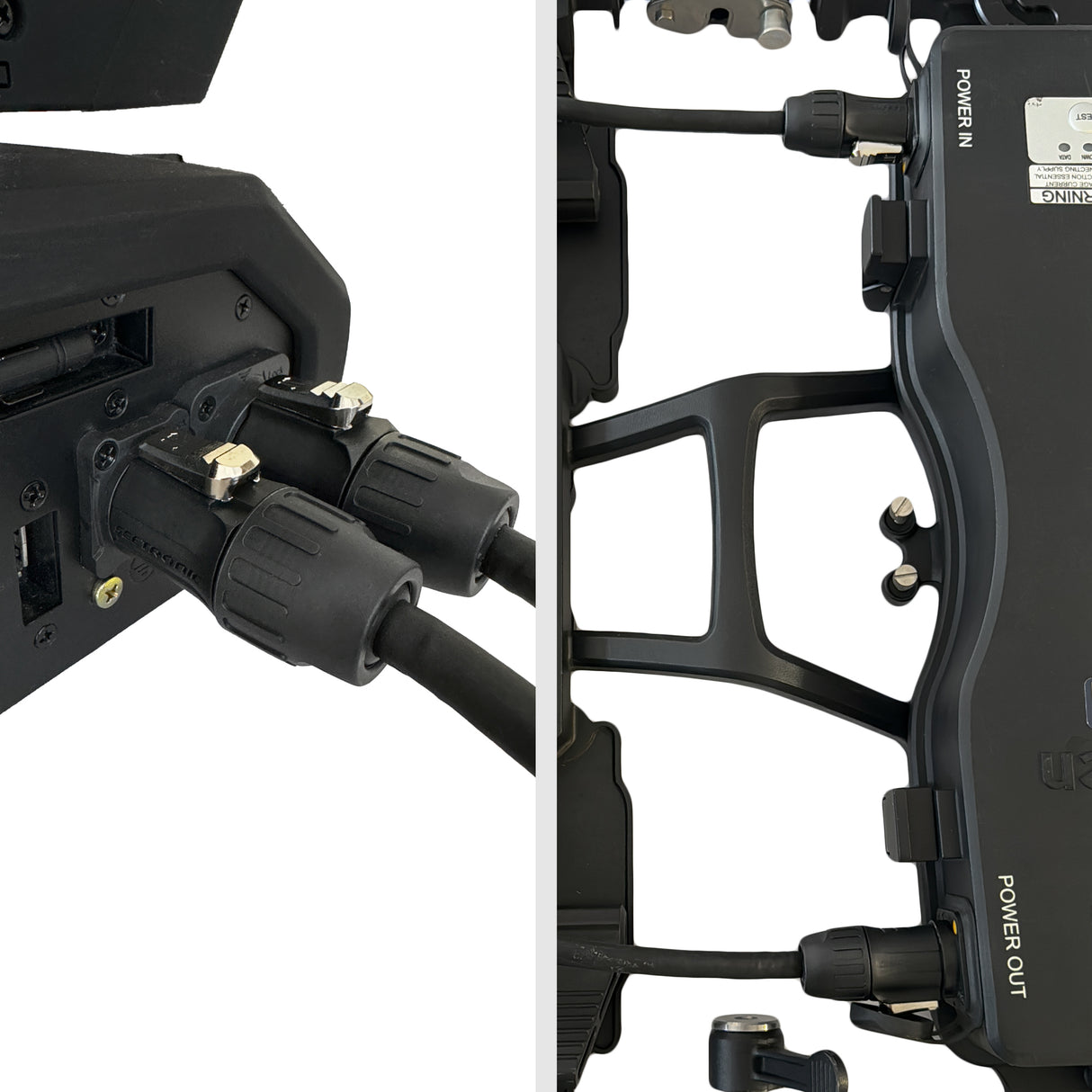 Seetronic SAC3FX Powercon Twist Locking Waterproof IP65/IP67 Female TR1 Power Connector 20A/300V fo Stage Light and LED Wall