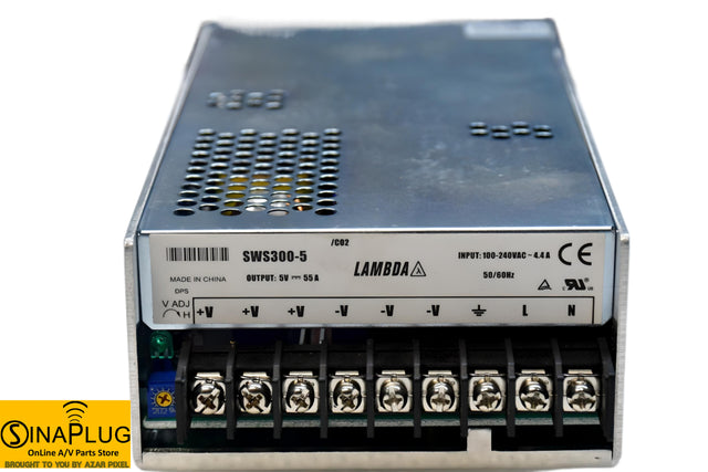 LAMBDA SWS 300-5 Switching Power Supply Output, 5Volts 55Amps