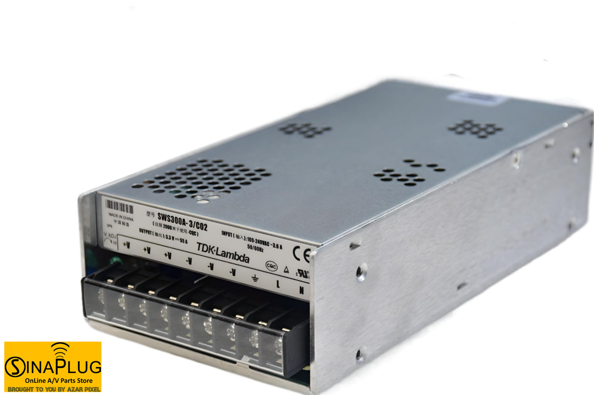 TDK LAMBDA SWS300A-3/CO2 Switching Power Supply 3.3Volts ,55Amps