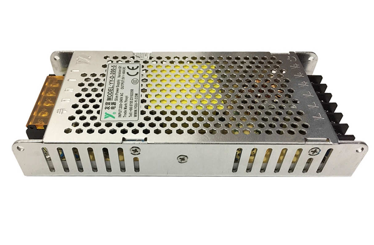 YOU-YI  YY-D-200-5 5V 40A 200W LED Power Supply (200V～240V)