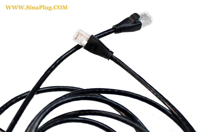 10ft (3m) Amazon Basics RJ45 Cat-6 Ethernet Patch Internet Cable - 10 Foot (3 Meters), Black