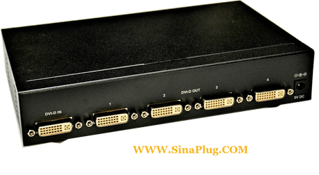 TVONE 1T-DA-554 1x4 DVI Distribution Amplifier