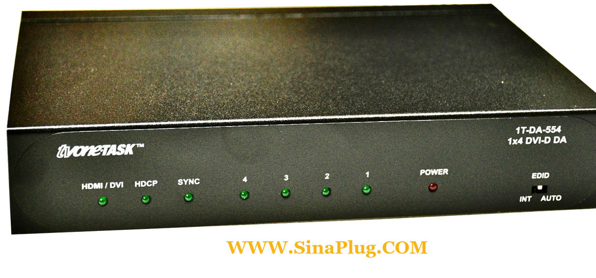 TVONE 1T-DA-554 1x4 DVI Distribution Amplifier