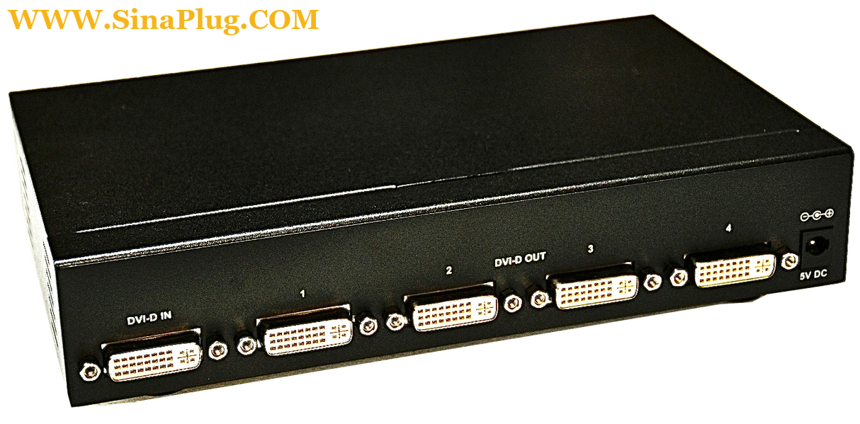 TVONE 1T-DA-554 1x4 DVI Distribution Amplifier