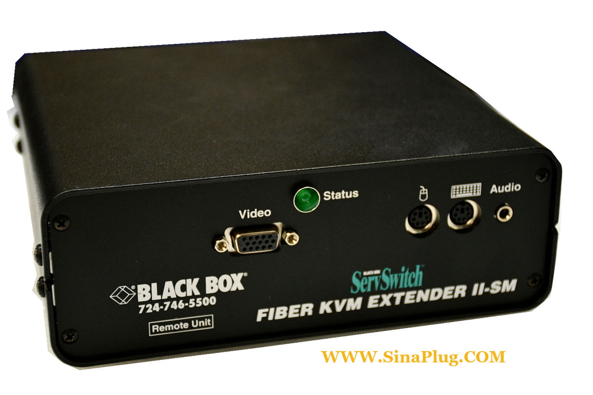Black Box ServSwitch Fiber KVM Extender II-SM