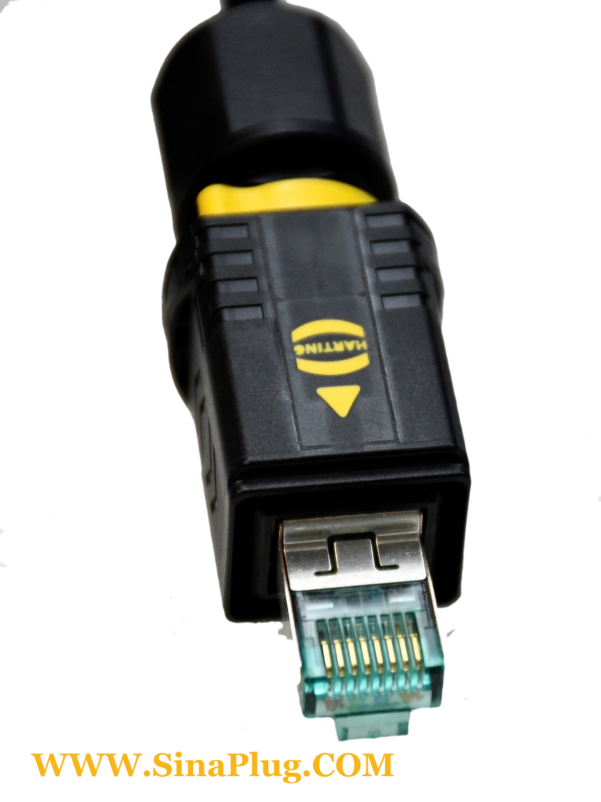 PushPull V4 v2.0 RJ45 Cat6a Overmolded Patch Cable - PP RJ45 to IP20 RJ