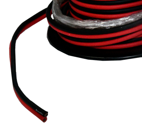 Install Gear 14 Gauge AWG 100 FT speaker wire True spec and soft touch cable wire-red/black