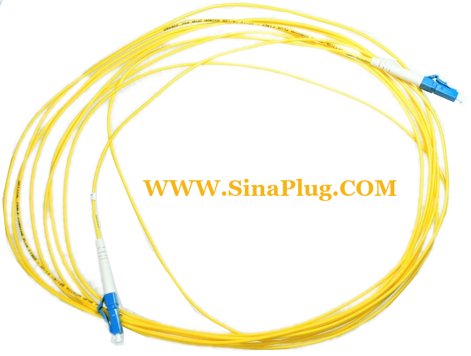 LC-LC SM-9/125 SIMPLEX PVC 1.8 mm 5M yellow