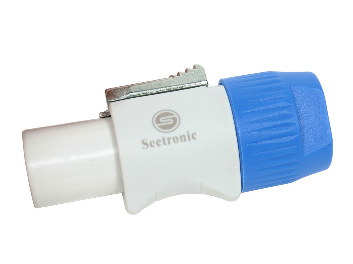 Seetronic SAC3FCB PowerCON AC Twist Power Connector Gray Male B