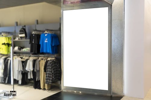 Make Luxury Store Window With LED Digital Window Poster