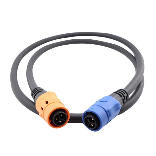 Power Cable with locking PowerCON 3Pin Male-to-Male Connector (Compatible with Unilumin LED Panels) - 3 Feet
