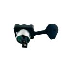 Seetronic SE8FDYH-62-B-NS RJ45 Chassis-Mount Connector With Waterproof Cover (Anti-Leakage Version of SE8FDY-02-DC)