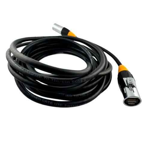 Outdoor CAT6 UTP Ethernet Cable with SW8MC-03-N Male Connector - 15 Feet