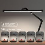 AzarPixel 4500 Lumens Daylight LED Desk Lamp
