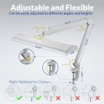 AzarPixel 2300 Lumens Daylight LED Desk Lamp