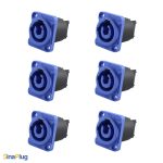 Seetronic SAC3MPA Power-In Socket (Female Connector of SAC3FCA Plug)
