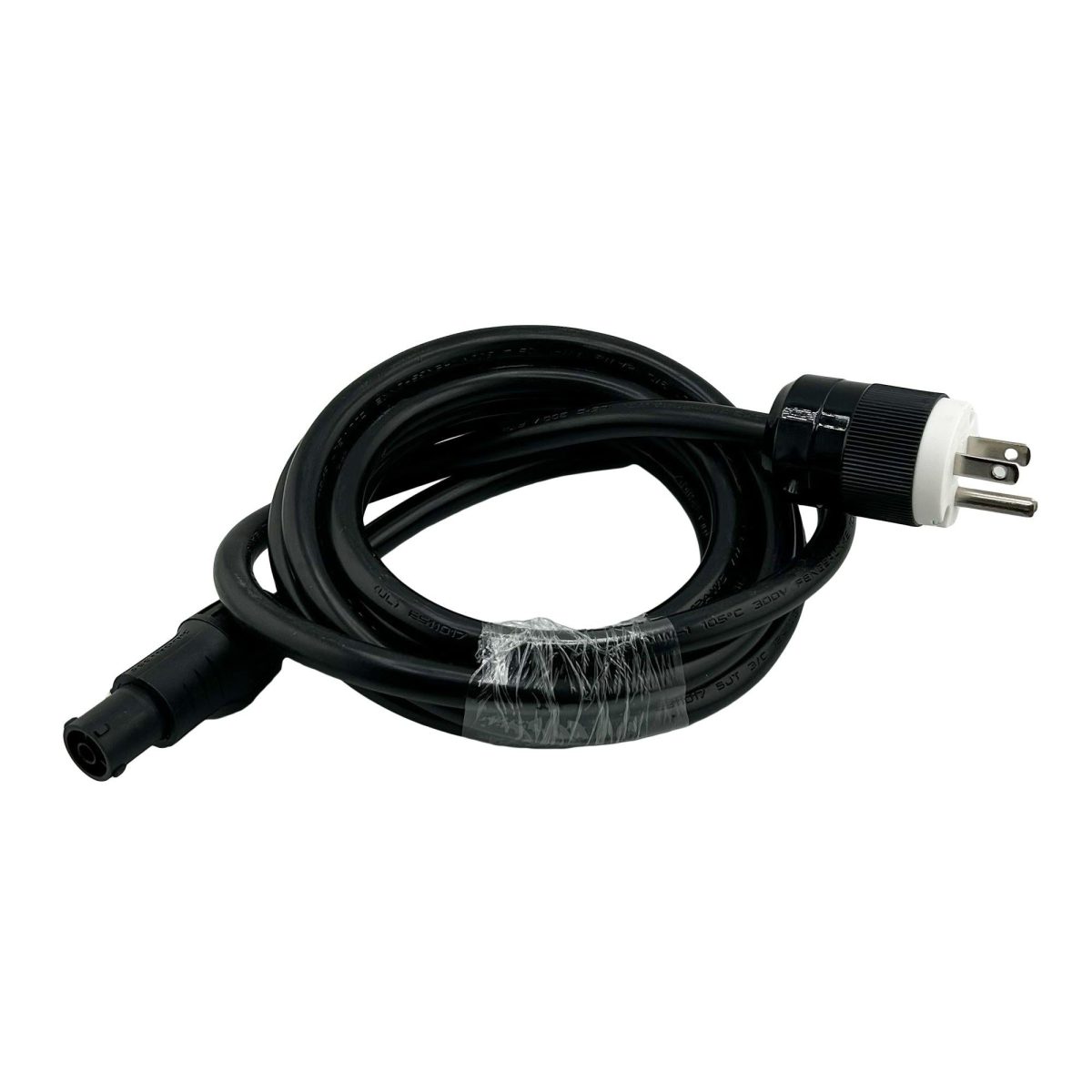 10 feet, NEMA 5-15P Male Power Cable to Seetronic SAC3FX Connector