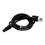 10 feet, NEMA 5-15P Male Power Cable to Seetronic SAC3FX Connector