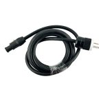 10 feet, NEMA 5-15P Male Power Cable to Seetronic SAC3FX Connector