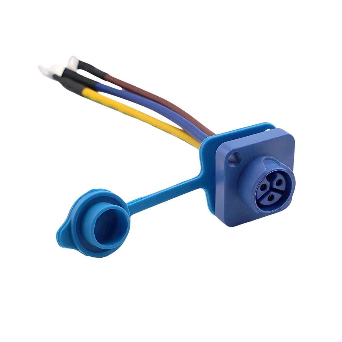 3Pin Waterproof Power Connector with 2.5mm² Cable/Replacement for Unilumin LED Panel-Mount Connectors