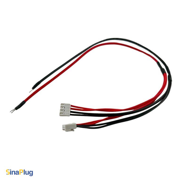 1 to 2 4pin Y-shape DC5V Copper LED Modules Power Cable - 20 Inches