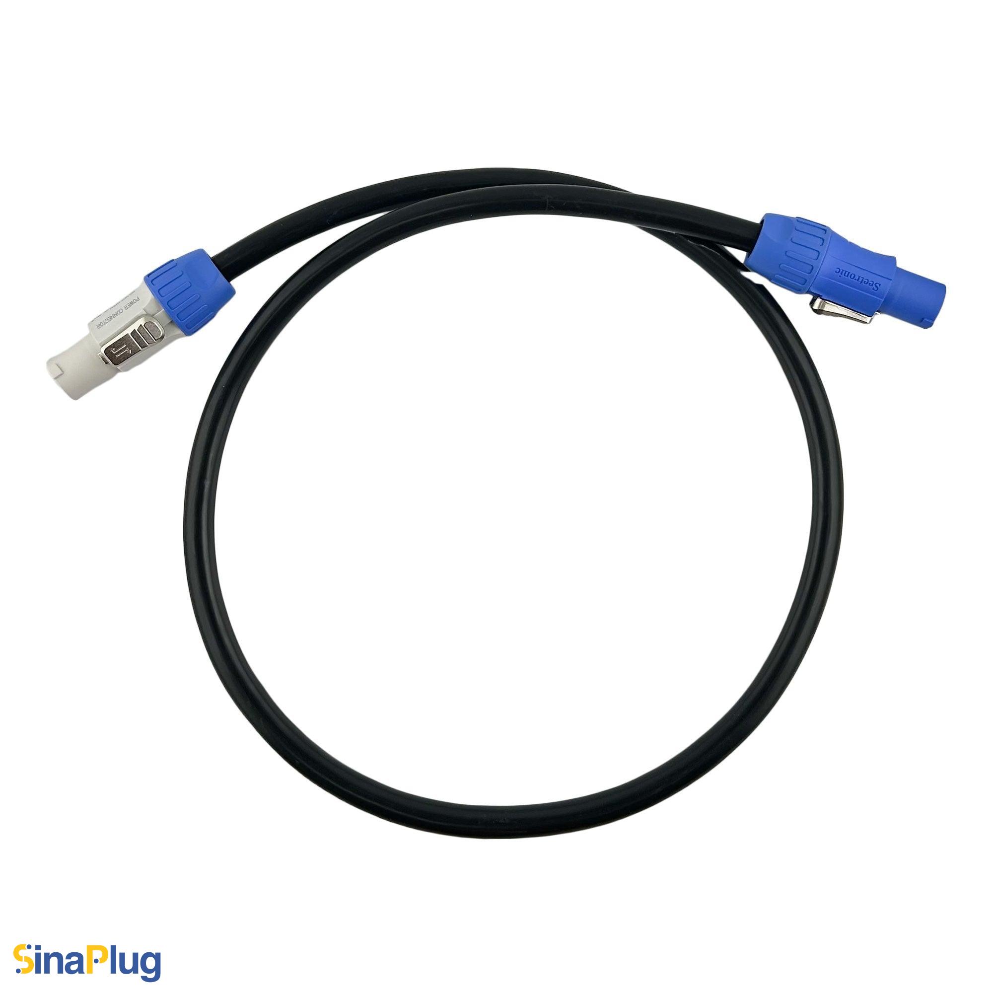 3 feet 3 feet, Power Cable Seetronic SAC3FCA Connector to Seetronic SAC3FCB Connector